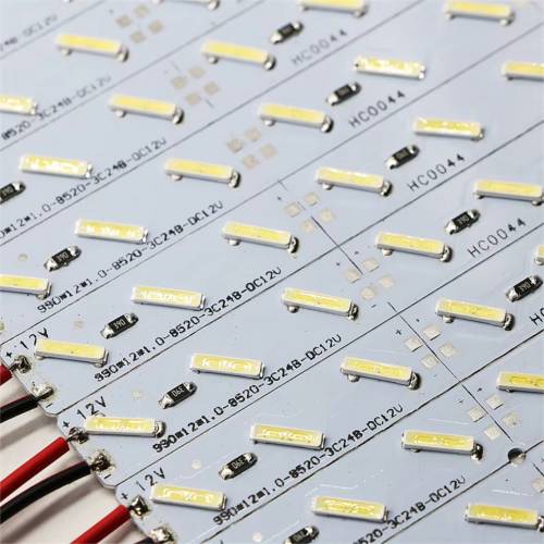 Taśma LED 8520 na sztywnym aluminiowym podkładzie - Biała Naturalna 4500 - 6500 K - 100 cm